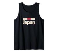 Retro Giappone Bandiera Nihon Giapponese Canotta
