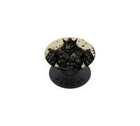 Retro giapponese Anime Samurai Katana Zen Cherry Blossom art PopSockets PopGrip Adesivo