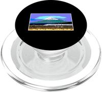 Retro giapponese Bullet Train Mt Fuji Rail Shinkansen Giappone PopSockets PopGrip per MagSafe