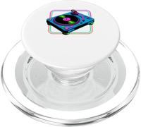 Retrò Giradischi Vinile Disco Lettore Di Dischi Musica PopSockets PopGrip per MagSafe