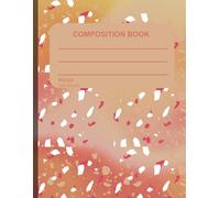 Retro Gradient Background Composition Notebook: A Ruled Notebook for Kids, Teens and Adults, Lined Paper Journal for School, College and Office, 100 ... 8.5" x 11", Back to School & College Supplies