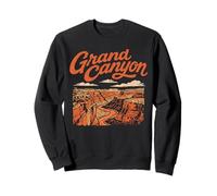 Retro Grand Canyon National Park Vintage Style 80s Felpa