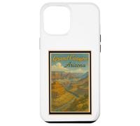 Retro Grand Canyon vintage Arizona AZ poster cartolina art Custodia per iPhone 12 Pro Max