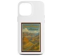 Retro Grand Canyon vintage Arizona AZ poster cartolina art Custodia per iPhone 13 Pro Max