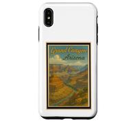 Retro Grand Canyon vintage Arizona AZ poster cartolina art Custodia per iPhone XS Max