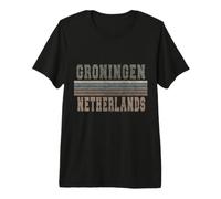 Retro Groningen Paesi Bassi Maglietta Premium