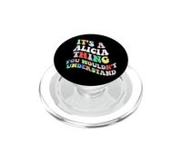 Retro Groovy è una cosa Alicia che non capiresti PopSockets PopGrip per MagSafe