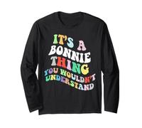 Retro Groovy è Una Cosa Bonnie Che Non capiresti Maglia a Manica