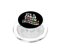 Retro Groovy è una cosa di Parigi che non capiresti PopSockets PopGrip per MagSafe