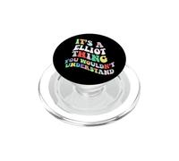 Retro Groovy è una cosa Elliot che non capiresti PopSockets PopGrip per MagSafe