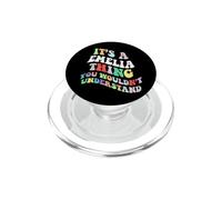Retro Groovy è una cosa Emelia che non capiresti PopSockets PopGrip per MagSafe