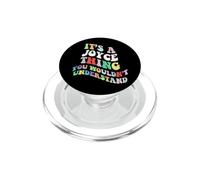 Retro Groovy è una cosa Joyce che non capiresti PopSockets PopGrip per MagSafe