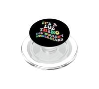 Retro Groovy è una cosa Luz che non capiresti PopSockets PopGrip per MagSafe