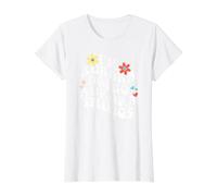 Retro Groovy Im Aurora Doing Aurora Cose Divertente Festa della Mamma Maglietta con Stampa Grafica Economica, Donna, Bianco, L
