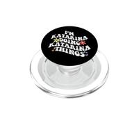 Retro Groovy Im KATARINA Facendo KATARINA cose divertenti PopSockets PopGrip per MagSafe