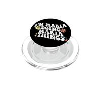 Retro Groovy Im MARIA Doing MARIA cose divertente festa della mamma PopSockets PopGrip per MagSafe