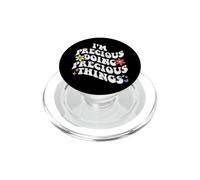 Retro Groovy Im PRECIOUS Facendo cose PREZIOSE Divertente PopSockets PopGrip per MagSafe