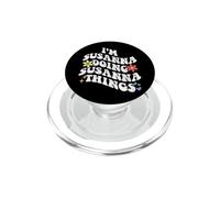 Retro Groovy Im SUSANNA Facendo SUSANNA Cose Divertente Madre PopSockets PopGrip per MagSafe