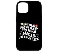 Retro Groovy non puoi mai avere troppa LUCIA nella tua vita Custodia per iPhone 13