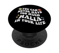 Retro Groovy non puoi mai avere troppa Malia nella tua vita PopSockets PopGrip Adesivo