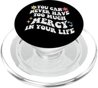 Retro Groovy Non puoi mai avere troppa misericordia nella tua vita PopSockets PopGrip per MagSafe