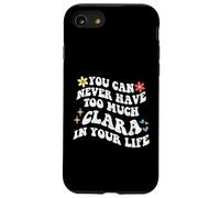 Retro Groovy non puoi mai avere troppo CLARA nella tua vita Custodia per iPhone SE (2020) / 7/8