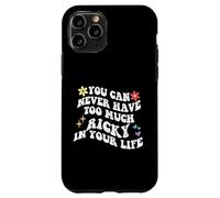 Retro Groovy non puoi mai avere troppo Ricky nella tua vita Custodia per iPhone 11 Pro