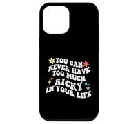Retro Groovy non puoi mai avere troppo Ricky nella tua vita Custodia per iPhone 12 Pro Max