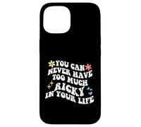 Retro Groovy non puoi mai avere troppo Ricky nella tua vita Custodia per iPhone 15