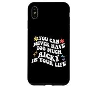 Retro Groovy non puoi mai avere troppo Ricky nella tua vita Custodia per iPhone XS Max
