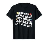 Retro Groovy Non Si può mai Avere Troppo Barbette nel Vostro Maglietta