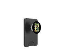 Retro Groovy Peace Out 12th Grade Dodicesimo Grado Ragazze Ragazzi PopSockets PopWallet per MagSafe