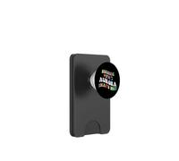 Retro Groovy perché sono Aurora, ecco perché un nome personalizzato divertente PopSockets PopWallet per MagSafe