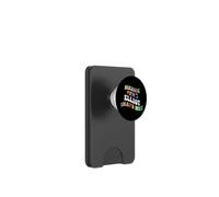 Retro Groovy perché sono Elliot, ecco perché un nome personalizzato divertente PopSockets PopWallet per MagSafe