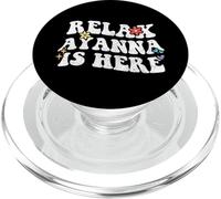 Retro Groovy Relax AYANNA è qui divertente festa della mamma nome PopSockets PopGrip per MagSafe