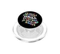 Retro Groovy Samira Nome Personale Divertente Festa della Mamma PopSockets PopGrip per MagSafe