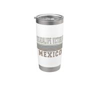 Retro Guadalupe Victoria Messico Bicchiere termico in acciaio inox doppia parete