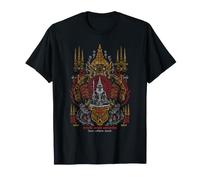 Retro Ha Taew Cinque Linee Sak Yant Tatuaggio Thai Maglietta