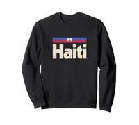 Retro Haiti Bandiera Haiti Caraibi Ayiti Felpa
