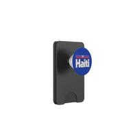 Retro Haiti Bandiera Haiti Caraibi Blu Ayiti PopSockets PopWallet per MagSafe