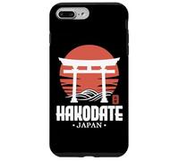 Retro Hakodate Giappone Torii Gate giapponese Kanji Souvenir Custodia per iPhone 7 Plus/8 Plus