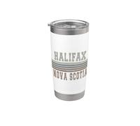 Retro Halifax Nuova Scozia Canada Bicchiere termico in acciaio inox doppia parete