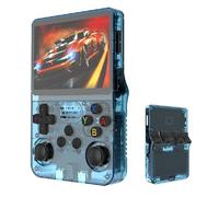 Retro Handheld Game Console, Portable Video Game Console with Built-in 20,000+ Games, 64/128GB TF Card,3.5 in HD Screen,3500mAh Battery, Linux System, 30+ Emulators (64G,Blue)