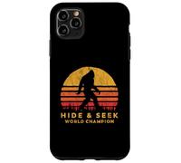 Retro Hide & Seek World Champ Bigfoot Sun Believe! Custodia per iPhone 11 Pro Max