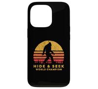 Retro Hide & Seek World Champ Bigfoot Sun Believe! Custodia per iPhone 13 Pro