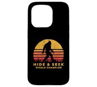 Retro Hide & Seek World Champ Bigfoot Sun Believe! Custodia per iPhone 15 Pro