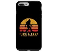 Retro Hide & Seek World Champ Bigfoot Sun Believe! Custodia per iPhone 7 Plus/8 Plus