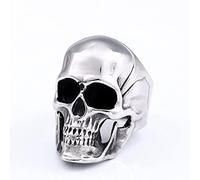 Retro Hip Hop 316L in Acciaio Inox Teschio Anello da Uomo Moda Punk Gotico Biker Stile Libero Gioielli di Alta qualità Regalo