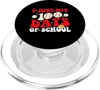 Retro Ho appena colpito 100 giorni di scuola Baseball studenti bambini PopSockets PopGrip per MagSafe
