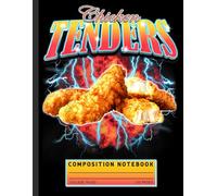 Retro Humor Composition Notebook: Bootleg Rap and Chicken Tenders Meme - Vintage 90s Journal for Music Fans, Teens, and Meme Collectors